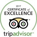 Trip Advisor Certificate of Excellence 2017